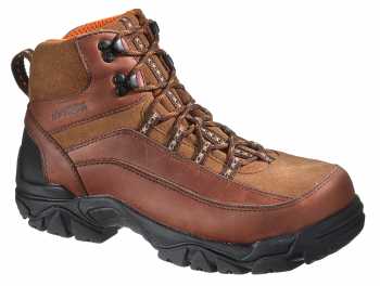 HYTEST 12009 Brown Electrical Hazard, Steel Toe, Waterproof Men's Hiker