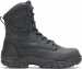 HYTEST 14480 Black Electrical Hazard, Composite Toe, Waterproof, Insulated, Puncture Resistant Unisex 8 Inch Stealth Boot