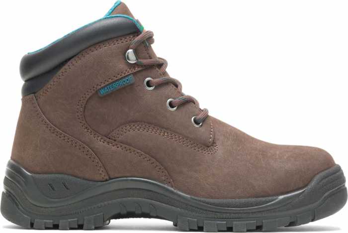HYTEST 17751 Amber, Women's, Brown, Steel Toe, EH, WP, 6 Inch Boot