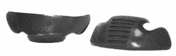 Black Bootsaver Synthetic Toe Overlay Provides Added Wear And Scuff Protection To Most Work Shoe Products