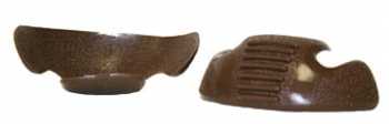 Brown Bootsaver Synthetic Toe Overlay Provides Added Wear And Scuff Protection To Most Work Shoe Products