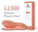 Aetrex ATL2300W Premium Memory Foam Orthotic, Women's, For Extra Comfort