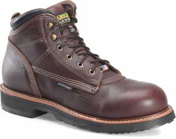 Carolina CA1815 Sarge Lo Men's Brown, Comp Toe, EH, WP, 6 Inch Boot, Made In USA