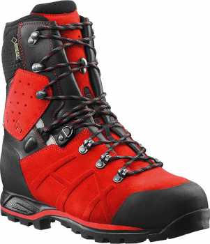 Haix HX603111 Protector Ultra, Men's, Red, Steel Toe, EH, PR, WP, 8 Inch Boot