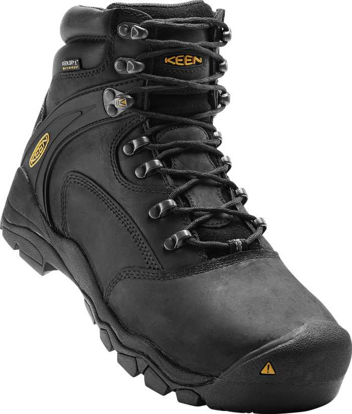 KEEN Utility KN1011357 Louisville Black Steel Toe, EH, Waterproof, Men's Hiker