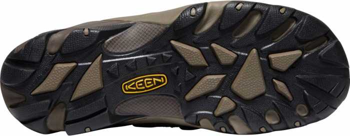 KEEN Utility KN1023205 Lansing, Men's, Brown/Brick, Steel Toe, EH, Low Hiker
