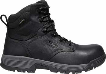 KEEN Utility KN1024184 Chicago, Black, Men's, Comp Toe, EH, WP, 6 Inch Boot