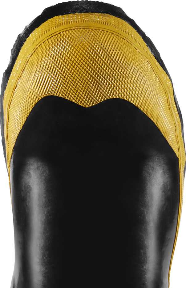 LaCrosse 24009091 Men's Black/Yellow 32 Inch Waterproof, Steel Toe, Hip Boot