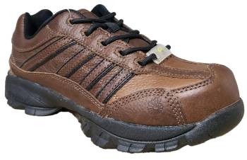 Nautilus N4671, Women's, Brown, Soft Toe, SD, Slip Resistant, Oxford, Work Shoe