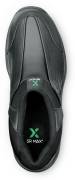 SR Max SRM140 Charlotte, Women's, Black, Athletic Slip On Style, MaxTRAX Slip Resistant, Soft Toe Work Shoe