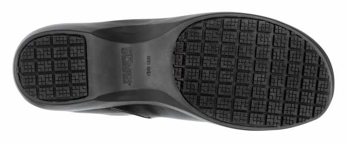 SR Max SRM132 Geneva, Women's, Black, Clog Style, MaxTRAX Slip Resistant, Soft Toe Work Shoe