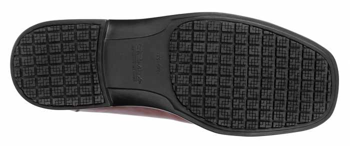 SR Max SRM3050 Manhattan, Men's, Brown, Dress Style, MaxTRAX Slip Resistant, Soft Toe Work Shoe