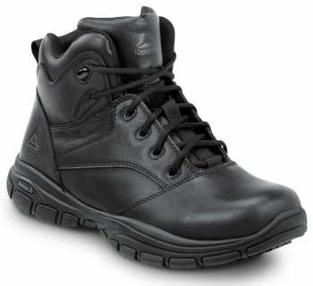 Reebok Work SRB1250 Senexis, Black, Men's Hi Top Athletic Style Slip Resistant Soft Toe Work Shoe