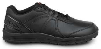 Reebok Work SRB3507 Guide, Men's, Black, Men's, Athletic Style, MaxTRAX Slip Resistant, Soft Toe Work Shoe