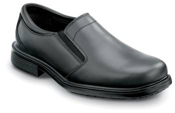 Rockport Works SRK6595 Men's, Ontario, Black, Twin Gore Dress Style, MaxTRAX Slip Resistant, Soft Toe Work Shoe