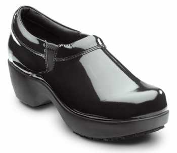 Black SR Max Brockton Women's Oxford Style Slip Resistant Soft Toe Work Shoe 