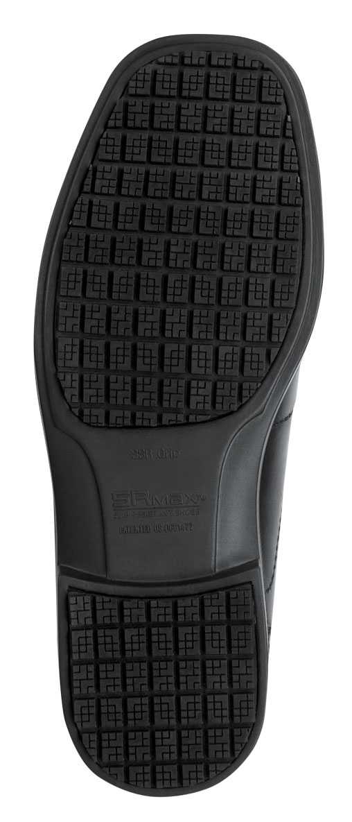 SR Max SRM3080 Brooklyn, Men's, Black, Twin Gore Dress Style, MaxTRAX Slip Resistant, Soft Toe Work Shoe