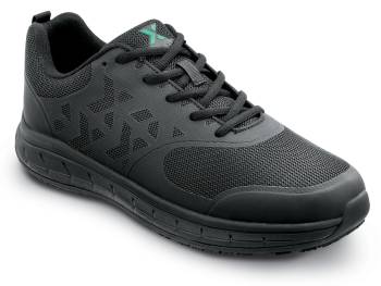 SR Max SRM4200 Wake, Men's, Black, Athletic Style, MaxTRAX Slip Resistant, Soft Toe Work Shoe
