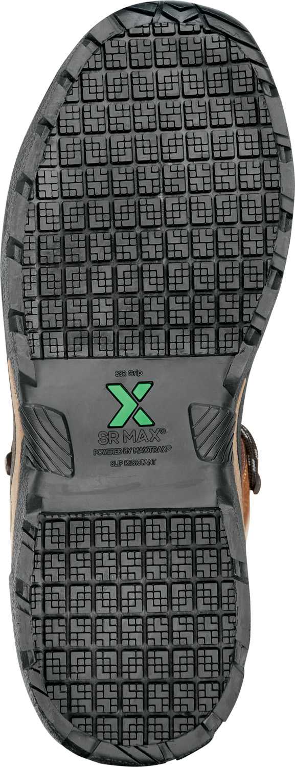 SR Max SRM4760 Winston, Men's, Brown, Hiker Style, Comp Toe, EH, MaxTRAX Slip Resistant, Work Shoe
