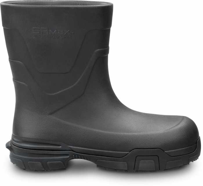 SR Max SRM8400 Summit, Unisex, Black, Pull On Style, Comp Toe, MaxTRAX Slip Resistant, Work Boot