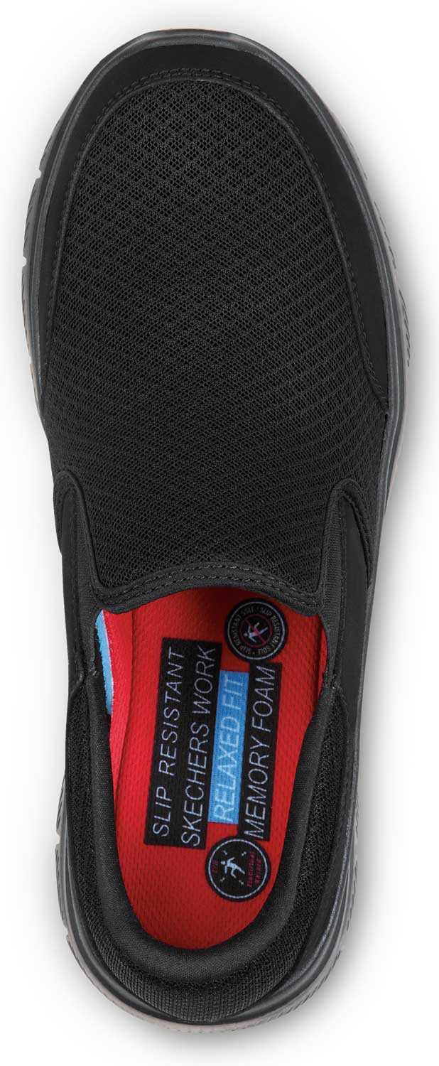Safeshoes.com | SSK8175BLK SKECHERS Work Women's Soft Toe Resistant Athletic