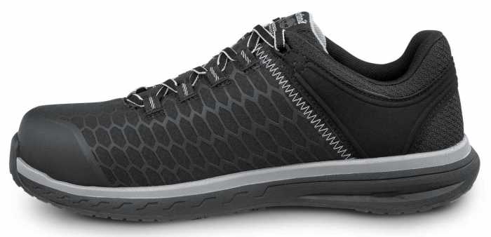 Timberland PRO STMA1XPD Powerdrive, Men's, Black, Comp Toe, EH, MaxTRAX Slip Resistant Low Athletic
