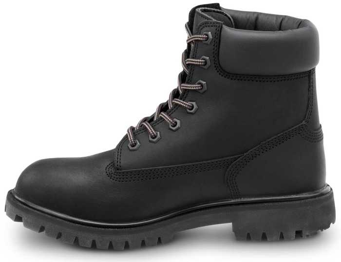 Timberland PRO STMA2R52 6IN Direct Attach, Women's, Black, Steel Toe, EH, WP/Insulated, MaxTRAX Slip-Resistant Boot