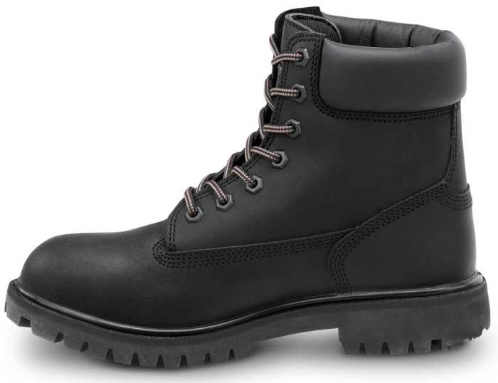 Timberland PRO STMA2R6D 6IN Direct Attach, Women's, Black, Soft Toe, EH, WP/Insulated, MaxTRAX Slip-Resistant Boot
