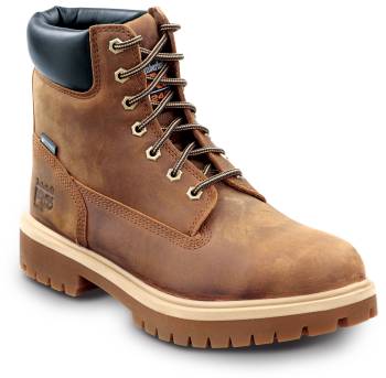 Timberland PRO STMA5MEP 6IN Direct Attach, Men's, Earth Bandit, Soft Toe, EH, WP/Insulated, MaxTRAX Slip-Resistant Work Boot