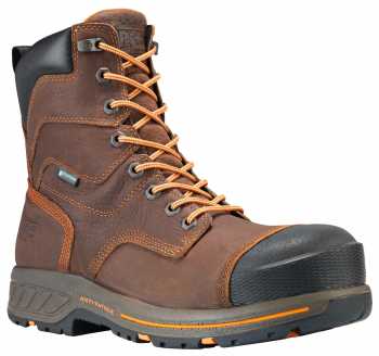 Timberland PRO TMA1RW4 Helix, Men's, Brown, Comp Toe, EH, WP, 8 Inch Boot
