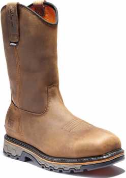 Timberland PRO TMA24BH True Grit, Men's, Brown, Comp Toe, EH, WP, Pull On Boot