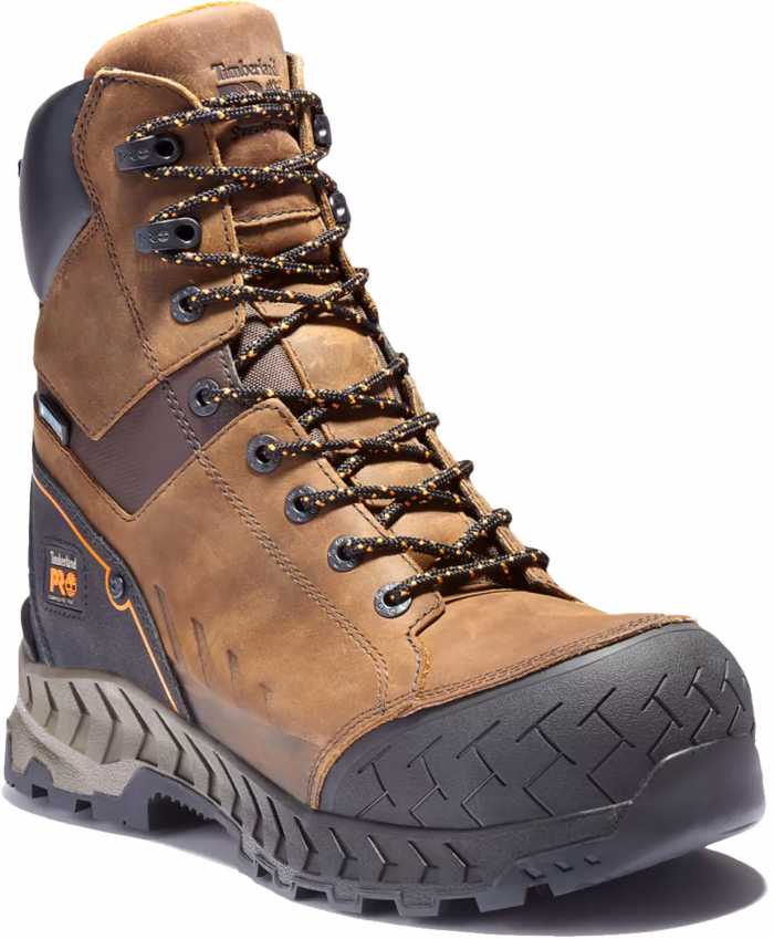 Timberland PRO TMA24FK Summit, Men's, Brown, Comp Toe, EH, 8 Inch Boot