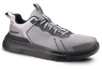 Timberland PRO TMA5PKE Setra Low, Men's, Grey/Black, Comp Toe, EH, Slip Resistant, Athletic Work Shoe