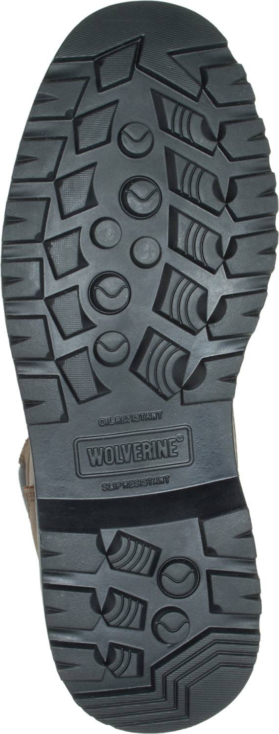 Wolverine WW10633 Floorhand Men's, Dark Brown, Steel Toe, EH, 6 Inch, Waterproof Boot