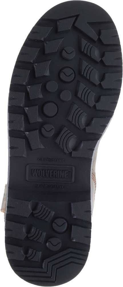 Wolverine WW10680 Floorhand Welly Men's, Brown, Steel Toe, EH, WP, Pull On Boot