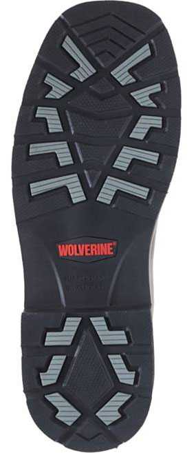 Wolverine WW10702 Men's Rancher, Dark Brown/Rust, Square Toe Steel Toe, EH, Pull On Boot