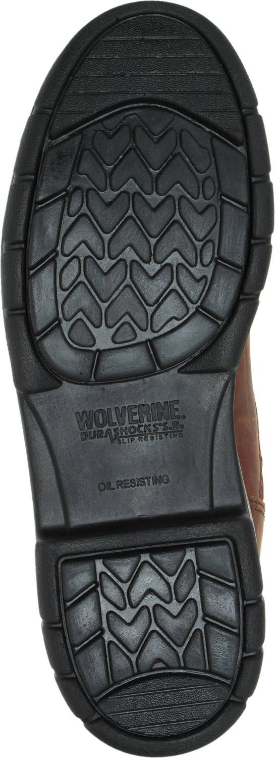 Wolverine WW2053 Durashocks, Men's, Brown, Steel Toe, EH, 6 Inch Boot