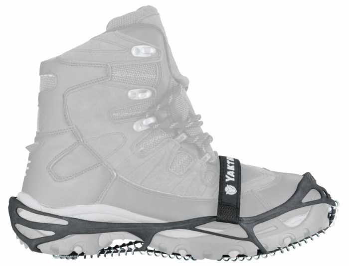 Yaktrax Pro Black Men's and Women's Rubber Steel Coil Men's 11 and a half to 13 and a half. Womens 13 and a half to 15.